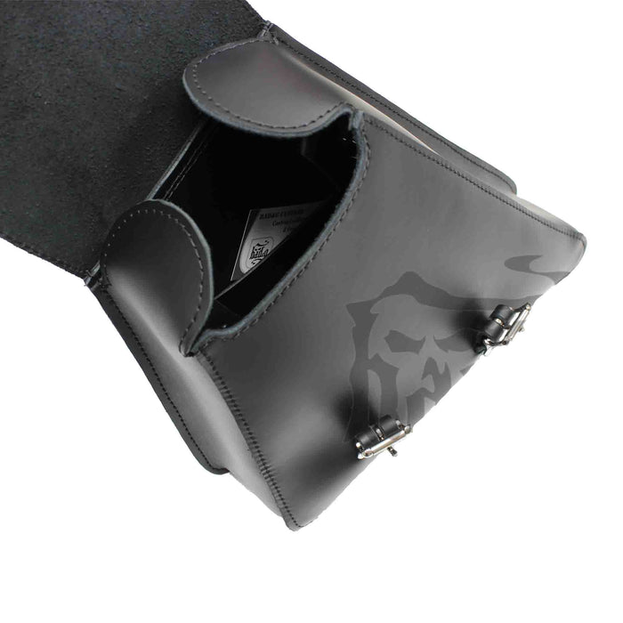 Upgrade your Harley-Davidson® FXR with the FXRL01 Left Side Solo Bag. Hand crafted in USA with premium leather and top quality hardware. Durable and stylish, it's the perfect fit for your motorcycle.