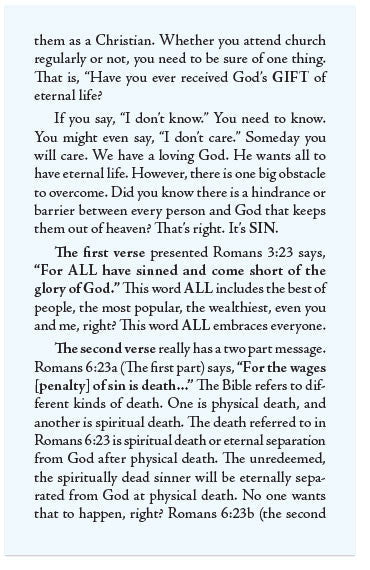Have You Ever ... ? (KJV)