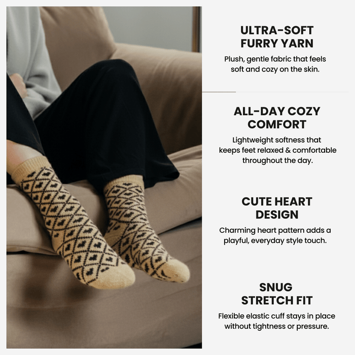 -Heart Glory Socks Furry Edition-
