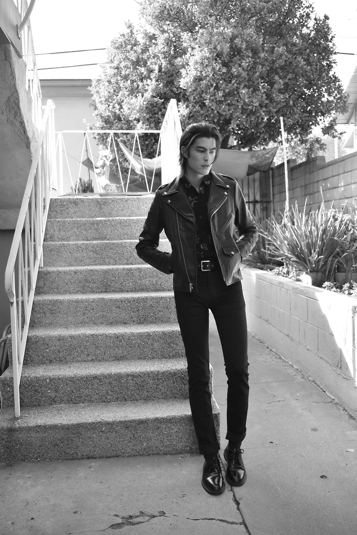 HEARTBREAKER - SLIM FIT BLACK DENIM JEANS