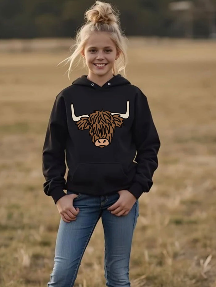 Highland Cow Hoodie