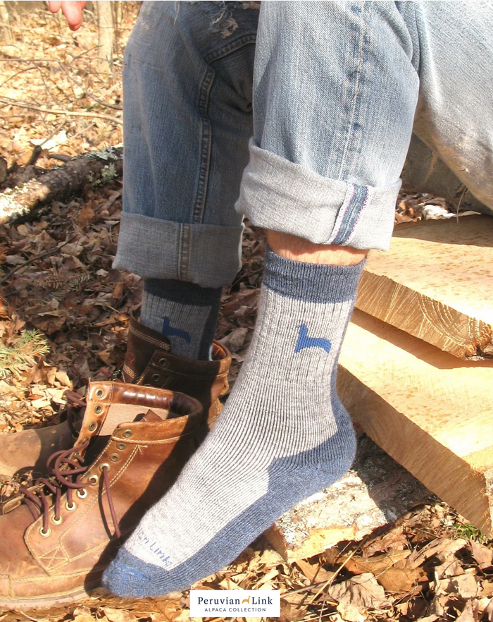 Hiker Socks - Cocoa Brown