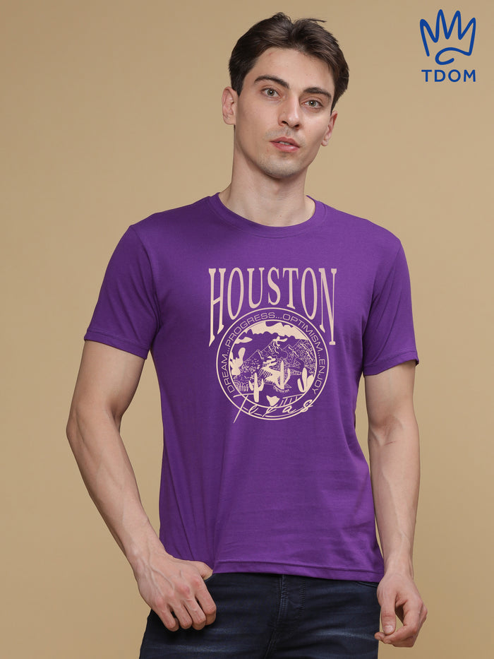 Houston Regular Round Neck T-shirt