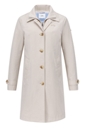 HV Society Piper trench coat in kit with a classic tailored fit and smart button front. A timeless lightweight coat for everyday wear. Shop at Dotique.