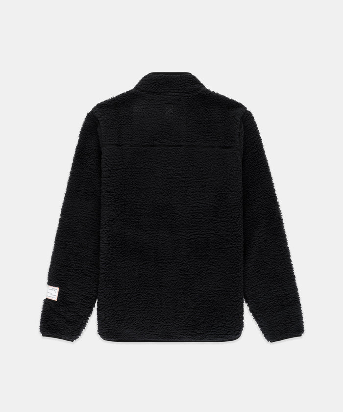Iceland Fleece Jacket, Unisex - Black