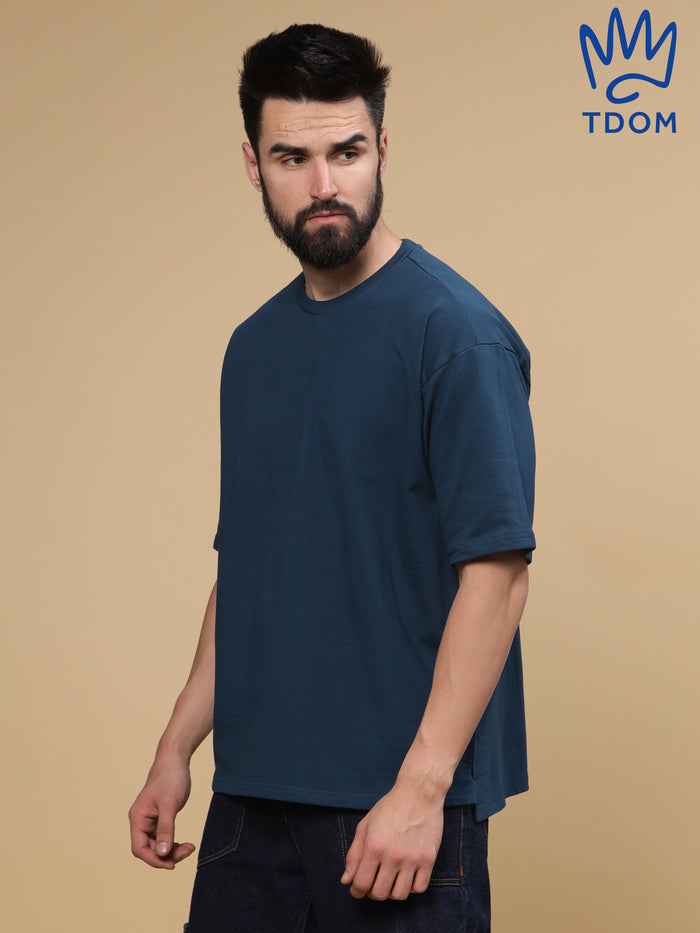 Imperial Blue Oversized Tshirt