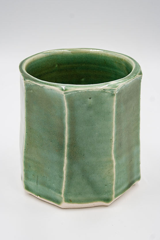 Jan Schachter: Green Vase