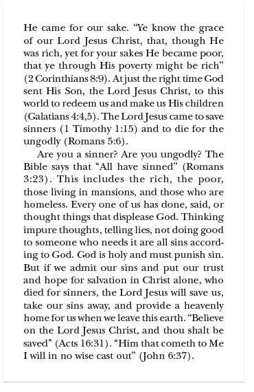 Jesus: Homeless on Purpose (KJV)