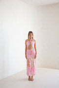 Joelle Midi Dress - Florent Patchwork