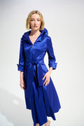 Joseph Ribkoff 261719 Signature Stretch Taffeta Fit & Flare Dress Cobalt Blue Shop Joseph Ribkoff at Dotique