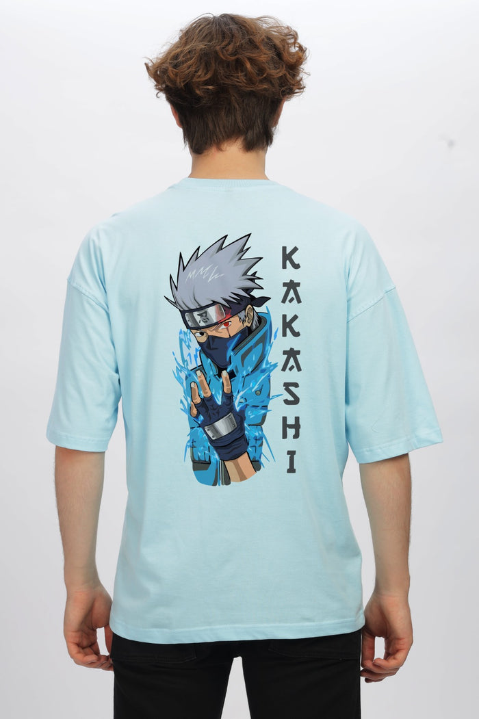 Kakashi Round Neck Oversized T-Shirt
