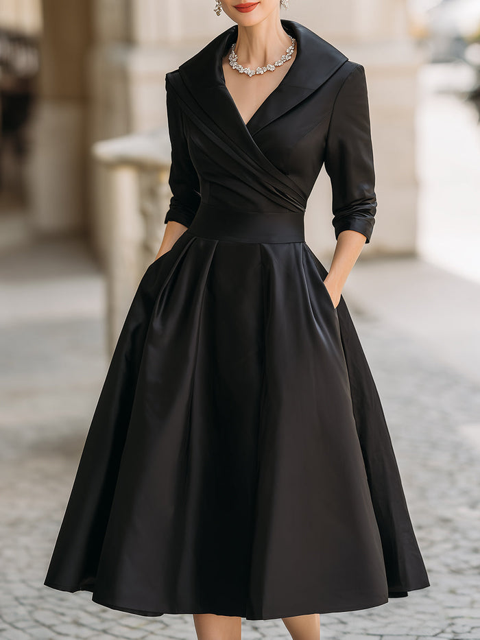 LEA I  Elegant Midi Dress