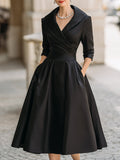 LEA I  Elegant Midi Dress