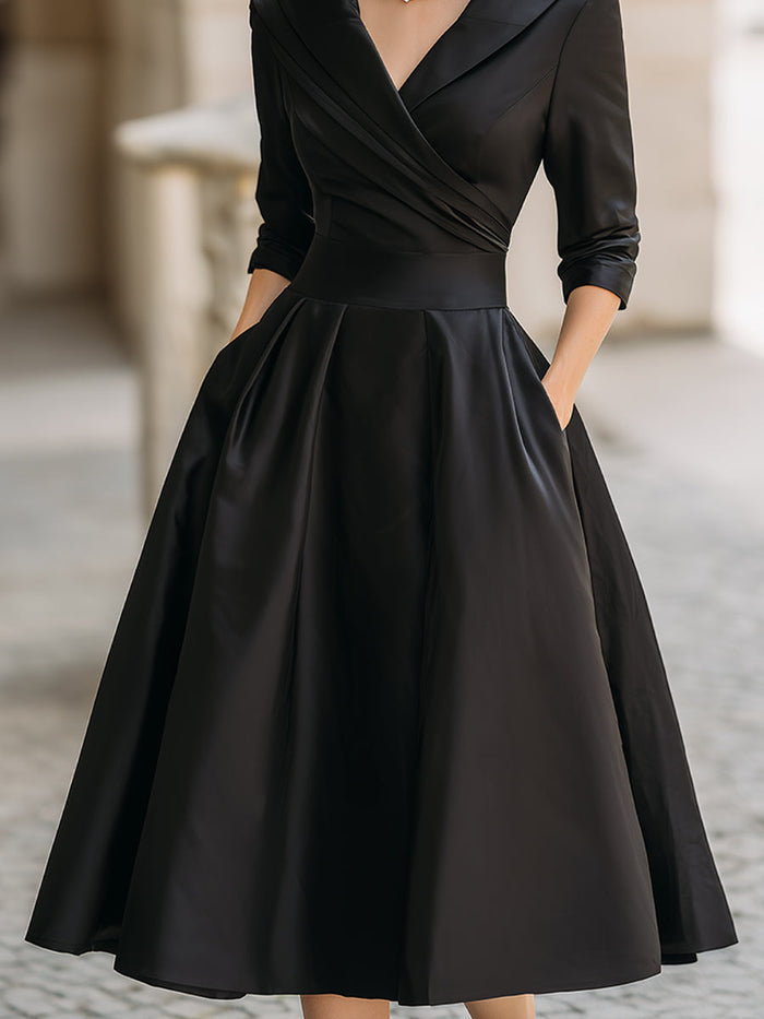 LEA I  Elegant Midi Dress