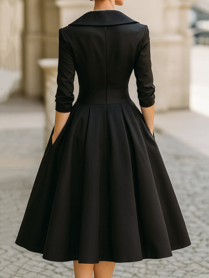 LEA I  Elegant Midi Dress