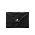 LEATHER MINI–WALLET - BLACK PLONGE