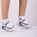 Lightning No-Show - White Black