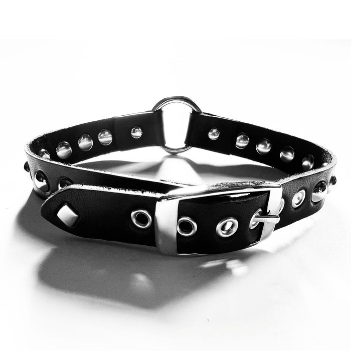 LITTLE DOLL Dome Studded Choker