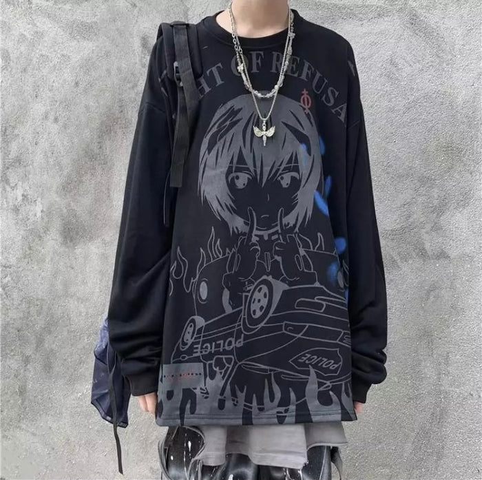 Long Sleeve Harajuku Sweater