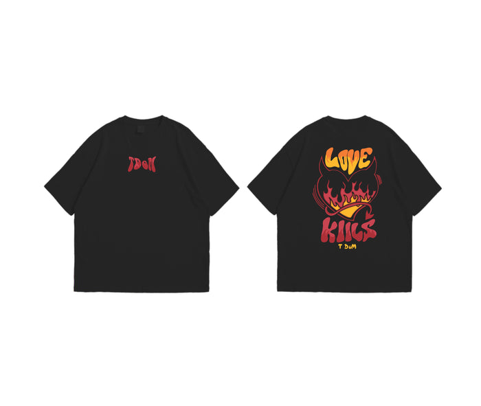 Love Kills Oversized Tshirt