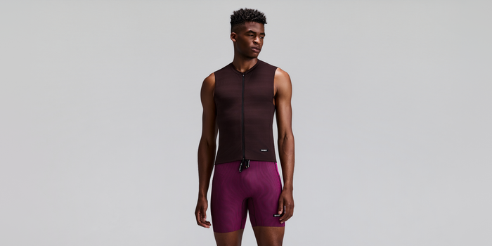 Men's AirKnit™ Distance Sleeveless Zip - Espresso