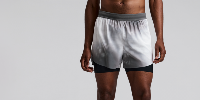 Men's CoolGrid™ 2-in-1 Run Short - Slate Multi