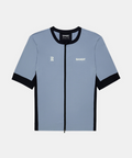 Men's GeoMesh™ 2-Way Zip Race Top - Steel Horizon