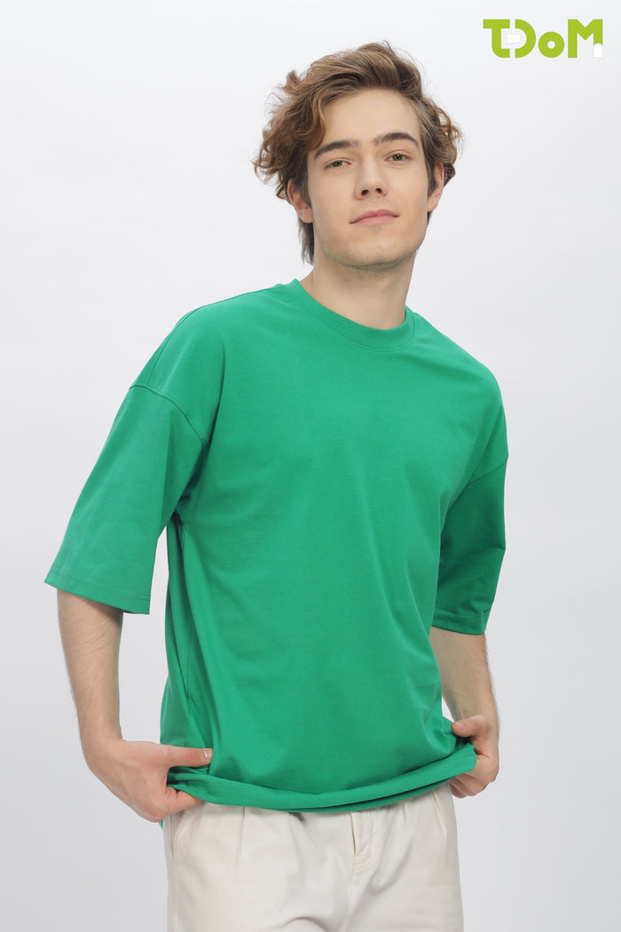 Men's Green Oversized T-Shirt