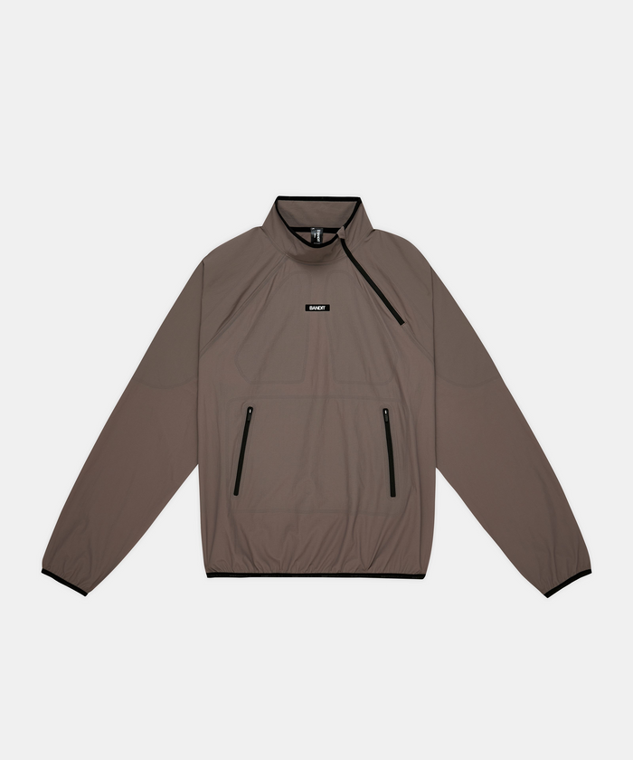 Men's Hitaishō™ Asymmetric Zip Pullover - Cocoa