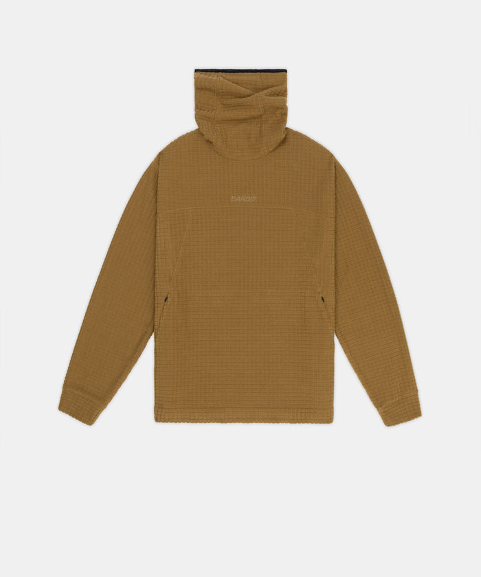 Men's MacroSoft Grid™ Funnelneck - Antique Brass