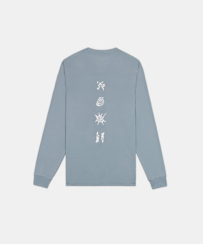 Men's Micromesh™ Long Sleeve - Tranquil Blue