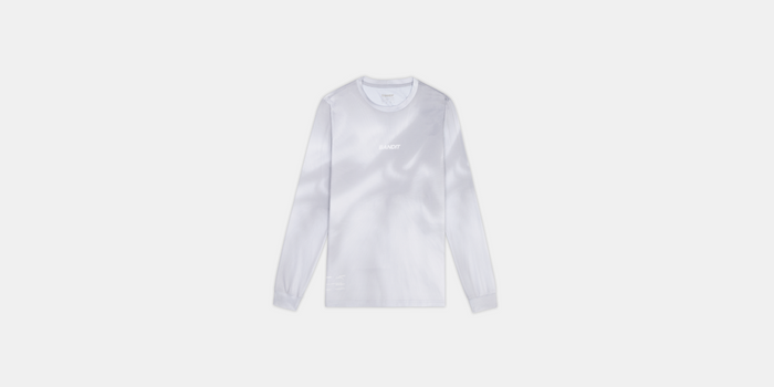 Men's Micromesh™ Long Sleeve Tee - Ash Gradient