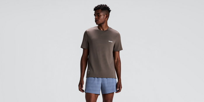 Men's Micromesh™ Run Tee - Cocoa