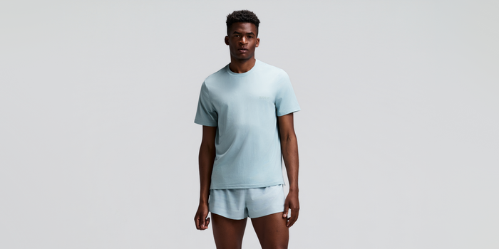 Men's Micromesh™ Short Sleeve Run Tee - Lagoon