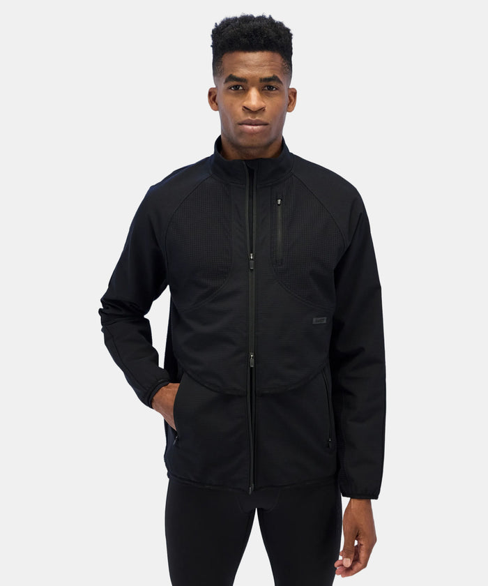 Men's Next Gen Windproof AuraGrid™ Jacket - Black