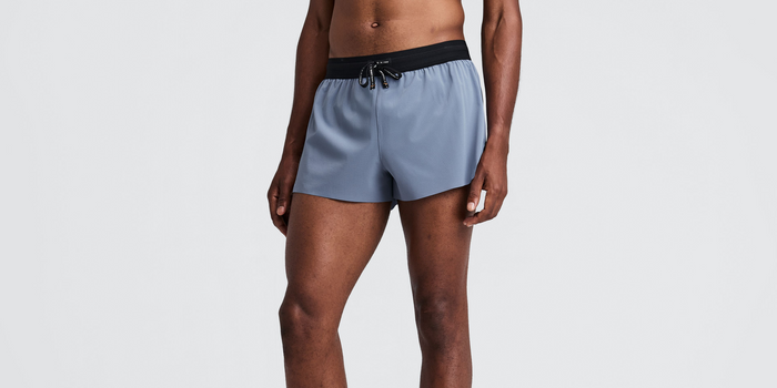 Men's RipSpeed™ 3" Split Shorts - Steel Horizon