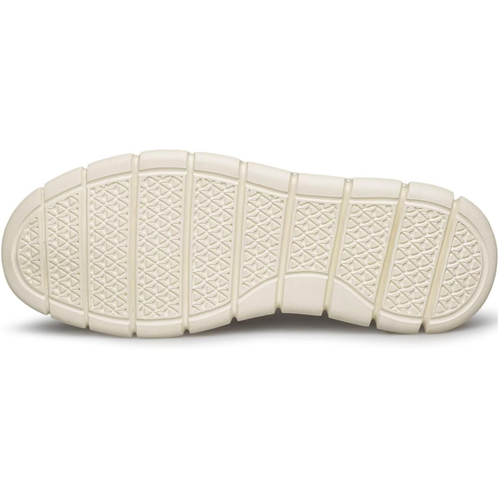 Men’s Slip-On Loafers, Black White Lightweight Casual Walking Shoes