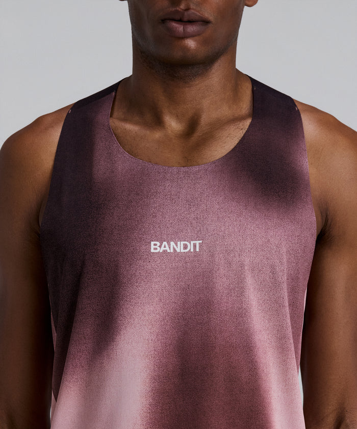 Men's Specter™ Shorty Race Singlet - Flow State Mahogany Multi