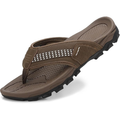 Men’s Sport Flip Flops, Slip-On Thong Sandals for Casual Walking