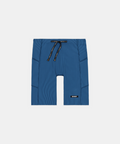 Men's Striped Cadence™ 7 Pocket Lined Half Tights - Ink Blue / Aegean
