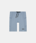 Men's Striped Cadence™ Half Tights - Steel Horizon / Pavilion Blue