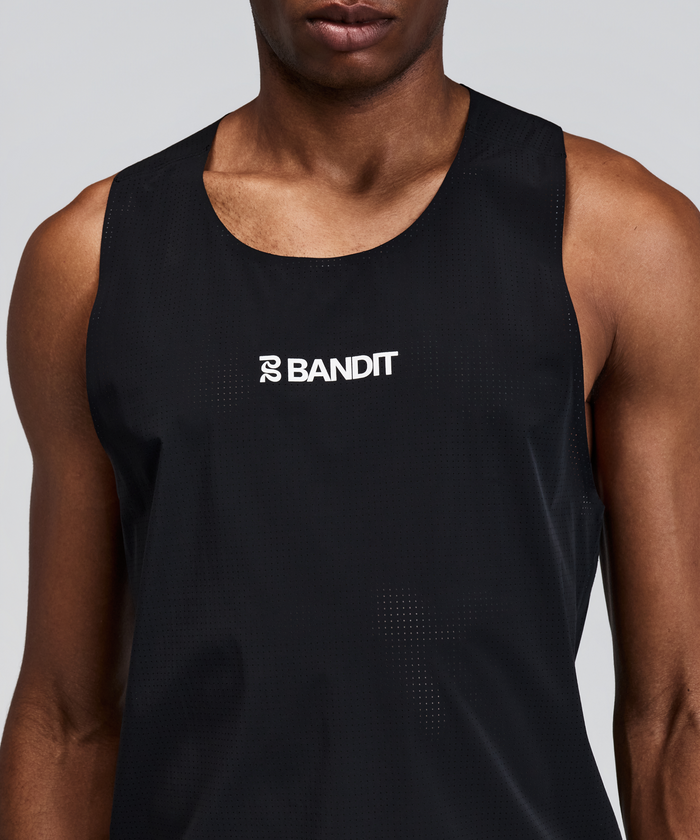 Men's Vento™ Performance Singlet - Black