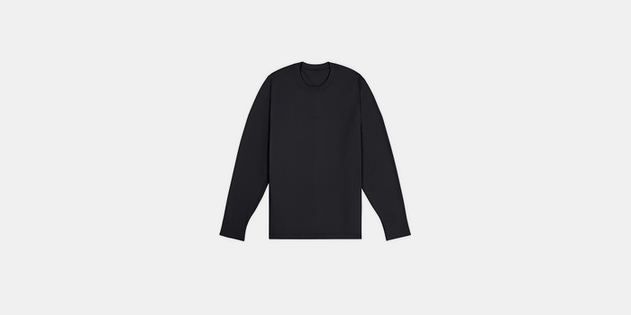 Men's Wool Blend Seamless Long Sleeve - Black