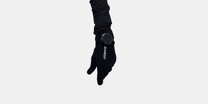 Merino Performance Gloves, Unisex - Black