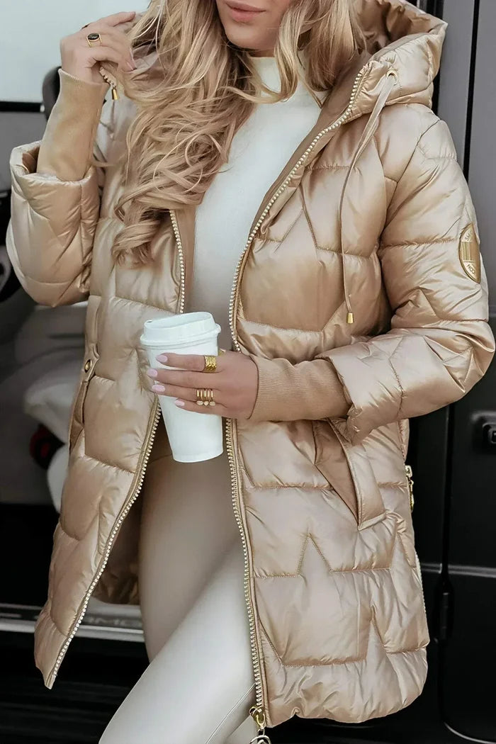 MIRA | Long Quilted Jacket