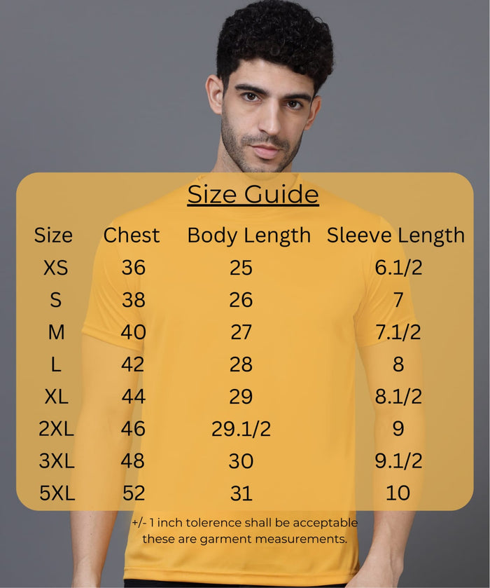 Mobilitee Mustard Crew Neck T-Shirt