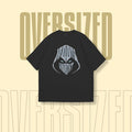 Moon knight Round Neck Oversized T-Shirt