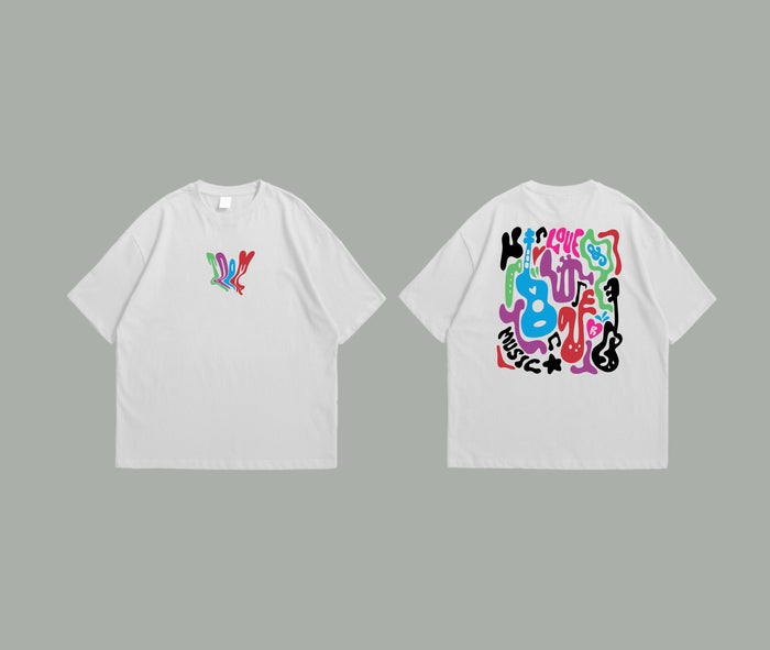 Music Flare Oversized Tshirt