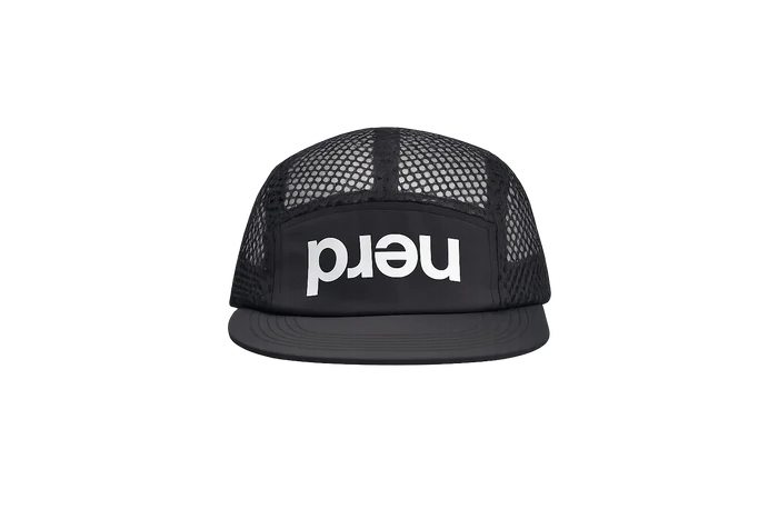 Nerd Airhead Hat - Black