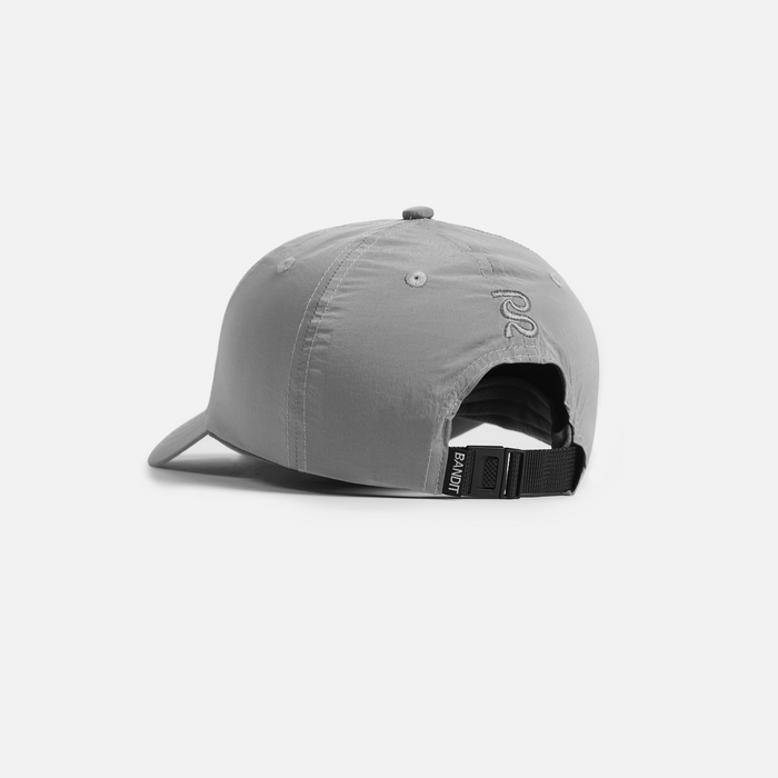 Nylon Dad Hat - Dark Grey